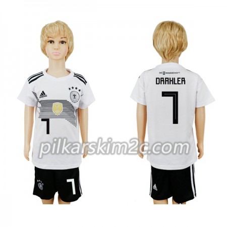 Koszulka Niemcy Draxler 7 Dziecięca Główna Mistrzostwa Świata 2018 - Koszulki Piłkarskie